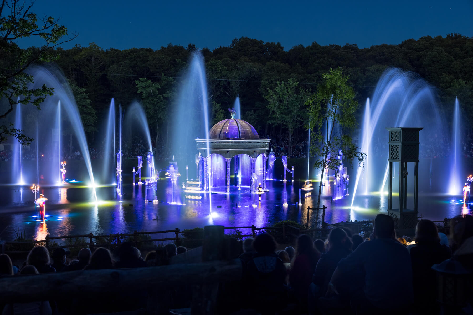 Le spectacle nocturne Les Noces de Feu au Puy du Fou