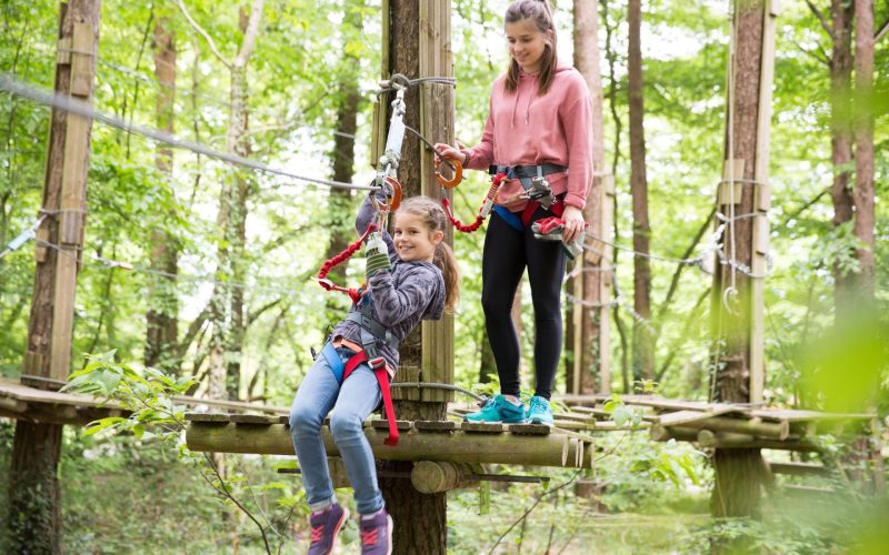 Tepacap Vendée à Mesnard-la-Barotière propose de nombreuses activités : accrobranche, paintball, jeux pour enfants, etc